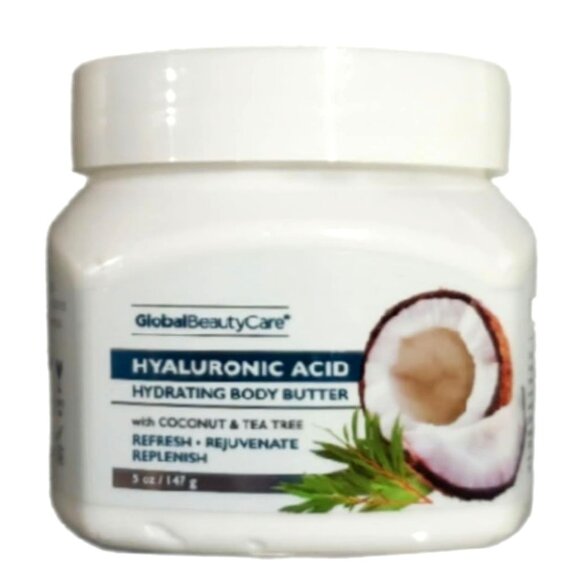 Global Beauty Hyaluronic Acid Hydrating Body Butter – Coconut & Tea Tree - Picture 2 of 3